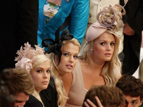 Raised largely in South Africa, the three globe-trotting sisters have model and royal roots Lady Amelia Spencer, Amelia Spencer, Eliza Spencer, Lady Eliza Spencer, Wedding Tumblr, Princess Diana Niece, Fürstin Charlene, Kitty Spencer, Fascinator Hats Wedding