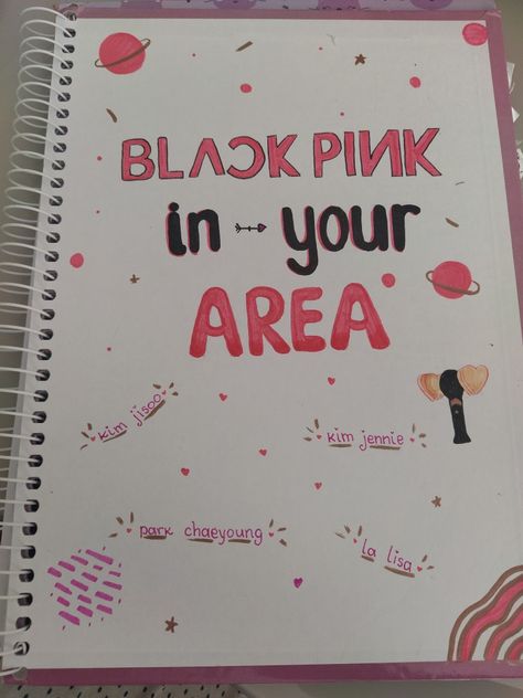 Black Pink Doodle, Black Pink Journal Ideas, Jennie Kim Drawing, Black Pink Journal, Lisa Journal, Black Pink Drawing, Jennie Park, Blackpink Art, Pink Pages