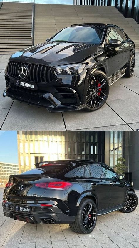 Mercedes Benz Gle Coupe, Black Mercedes, Mercedes Suv, Dream Cars Mercedes, New Luxury Cars, Top Luxury Cars, Lux Cars, Mercedes Car, Suv Cars