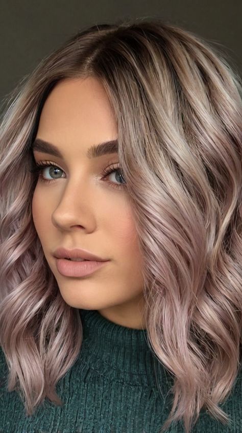 💎 Life-Changing Bright Hair Color Ideas christmas hair color ideas Vision | Most-Loved Short Hair With Color, Winter Short Hair, Bright Hair Color Ideas, Hair With Color, Christmas Hair Color Ideas, Hazelnut Hair, Christmas Hair Color, Holiday Hair Color, Creative Hair Color