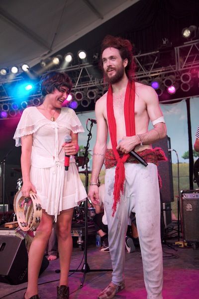 Edward Sharpe and the Magnetic Zeros: Bonnaroo 2010 Edward Sharpe And The Magnetic Zeros, Edward Sharpe, Radiate Positivity, Celeb Style, Music Film, Music Love, College Life, Festival Fashion, Then And Now