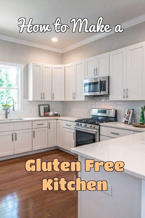 A gluten free kitchen is easy to achieve with this list of tips, guidelines and reminders. If you, or someone you live with has celiac disease, it will make a big difference. #glutenfree #kibitzspot Mediterranean Diet Menu, Dairy Free Pancakes, Quick Baking, Gluten Free Kitchen, Gluten Free Restaurants, Macro Meals, Gluten Free Eating, Gluten Free Recipes Easy, Gluten Free Diet