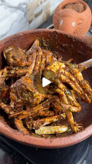 Crab Fry Recipe Indian, Crab Recipes Indian Style, Fish Recipes Indian Style, Chilli Crab Recipe, Crab Curry, Chilli Crab, Crab Recipe, Crab Fries, Happy Eating