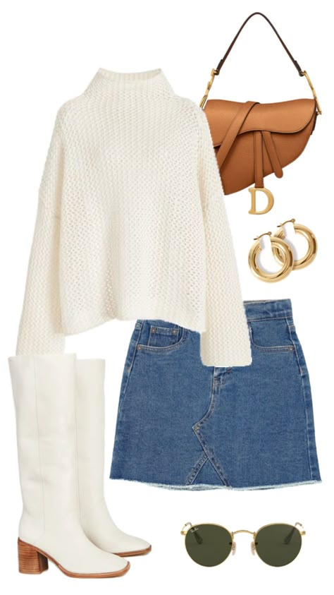 Fall outfit inspo #falloutfits #fallfashion #fallgirlaesthetic March Outfit Ideas Dressy, Classy Holiday Outfits, Fall Overalls Outfit, Classy Outfits Fall, March Outfit Ideas, Going Out Outfits Fall, Classy Feminine Outfits, Basic Fall Outfits, Casual Streetwear Women