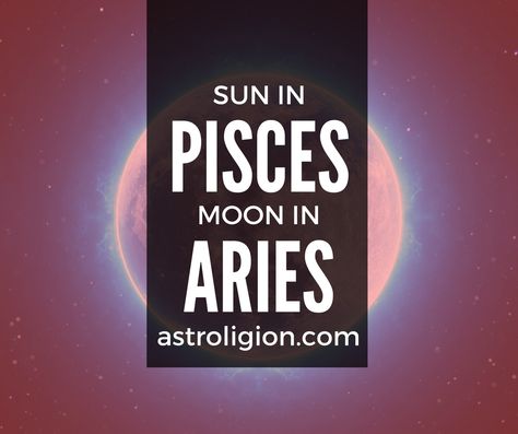 Pisces Sun Aries Moon Personable yet strong-willed, the pisces sun-aries moon personality is likely to be an interesting balance of serenity and strength. They are dreamers who dream big and have the wherewithal to chase those dreams and turn them to reality. The pisces in sun and aries in moon combination engenders a temperament that is by turns reflective and ponderous but also intense and daring. These people are not to be underestimated because beneath their placid congenial surface lays ... Pisces Sun Aries Moon, Moon Personality, Aries Moon Sign, Chart Drawing, Pisces Sun Sign, Sun Sagittarius, Birthday Facts, Sun People, Moon In Aries