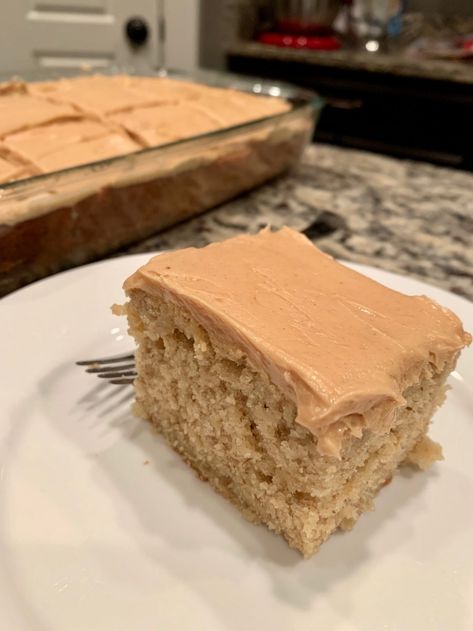 Banana Cake Frosting, Best Banana Cake Recipe, Use Up Ripe Bananas, Best Ever Banana Cake, The Best Banana Cake, Banana Sheet Cakes, Best Banana Cake, Banana Frosting, Cake With Peanut Butter Frosting