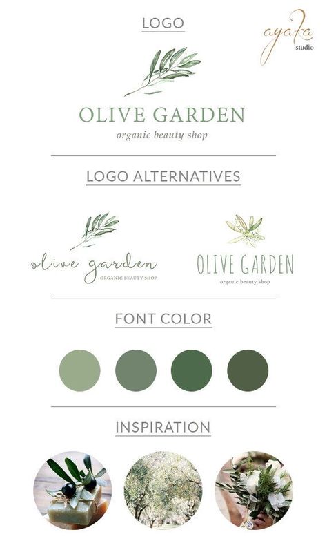 Olive Branch Logo, Logo Identity Branding, Botanical Logo, Rustic Logo, Course Launch, Logo Identity, Small Business Logo, Identity Branding, Branding Mood Board