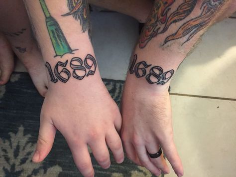 My buddy and I got matching ink for the 1689 London Baptist Confession #1689 #tattoo #ink #Baptist 7/26/15 1689 London Baptist Confession, Baptist Tattoo, Reformed Theology, Soli Deo Gloria, My Buddy, Tattoo Ink, London, Tattoos, Quick Saves