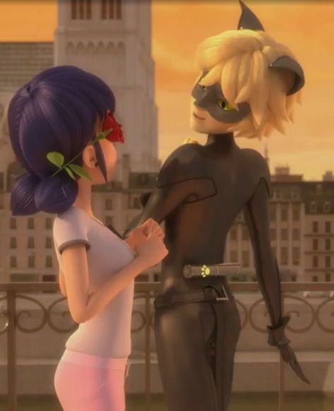 Marinette And Chat Noir, Tikki Y Plagg, Adrian And Marinette, Ladybug Art, Miraculous Wallpaper, Miraculous Ladybug Wallpaper, Marinette And Adrien, Normal Girl, Super Cat