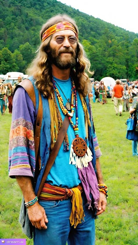 Hippie Outfits Men 70s, Hippie Clothes 70s, Hippie Outfits Men, Woodstock Outfit, Hippie Outfits 70s, Hippie Style 70s, Woodstock Style, Hippie Fits, Hippie Men