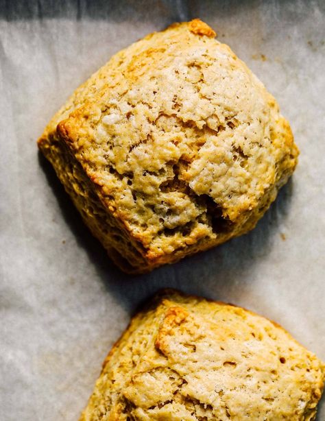 Flaky Sourdough Discard Pumpkin Scones with Maple Glaze Sourdough Discard Pumpkin Recipe, Sourdough Pumpkin Scones Recipe, Pumpkin Sourdough Scones, Sourdough Pumpkin Scones, Sourdough Discard Scones, Sourdough Discard Pumpkin, Sourdough Scones, Sourdough Pumpkin, Pumpkin Scones Recipe