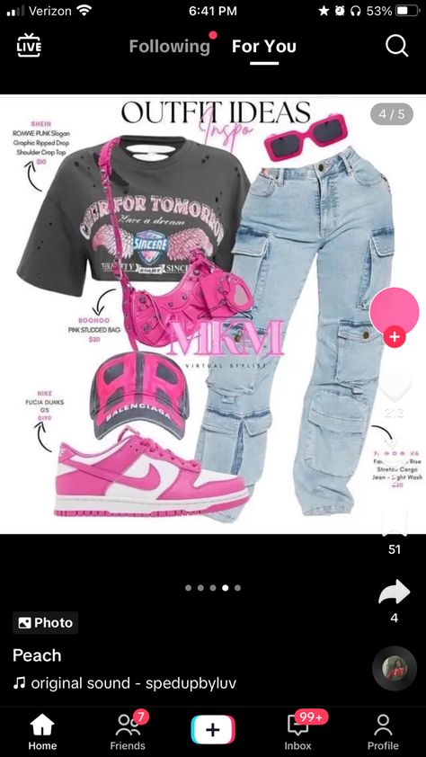 Pink Shirt Outfit Ideas, Shein Outfits Summer, Outfit Ideas Baddie, Pink Shirt Outfit, Casual Outfits Cute, Shirt Outfit Ideas, Highschool Outfits, Cute Highschool Outfits, Outfit From Shein