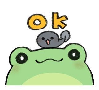 Round Frog Friends, Ayunoko Frog, Round Frog, Frog Doodle, Frog Friends, Blue Emoji, Frog Tattoos, Frog Drawing, Cute Funny Pics