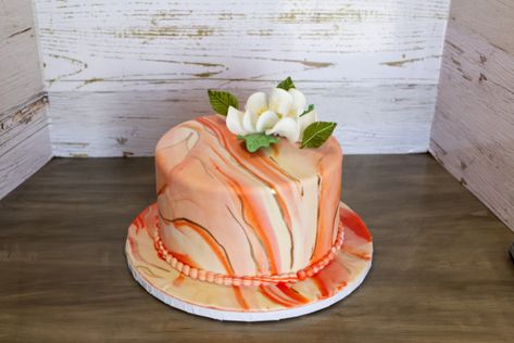 Orange marble birthday cake Marble Birthday Cake, Orange Marble, Yet To Come, Birthday Cake, Marble, Orange, Cake, Birthday