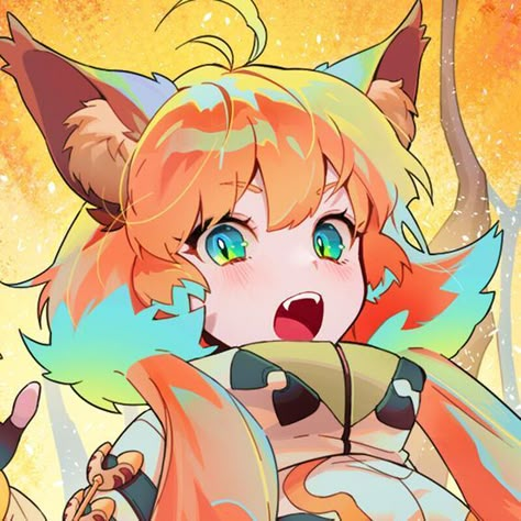 Fox Girl, Orange Hair, Art Styles, Anime Character, Art Style, Art Inspo, Art Reference, Cool Art, Character Art