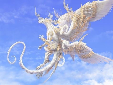 White and Gold Dragon : Desktop and mobile wallpaper : Wallippo Dragon Wallpaper, Dragon Artwork Fantasy, Female Dragon, Beautiful Dragon, Fantasy Beasts, Mythical Beast, 다크 판타지, Gold Dragon, Dragon Pictures