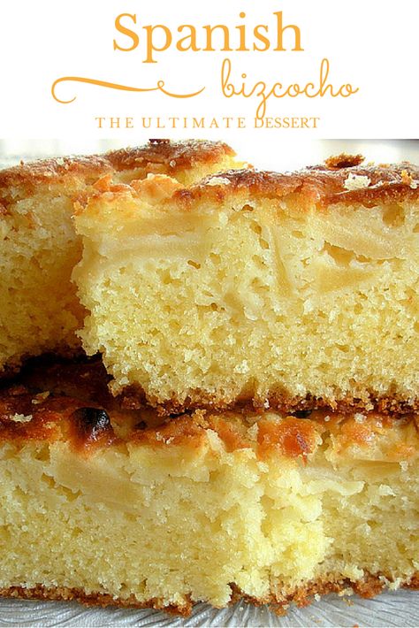 Bizcocho is a Spanish dessert with many  forms: it can be a biscuit, a cake or somewhere in the middle. The bizcocho we’re talking about today is a delicious sponge cake! http://madridfoodtour.com/common-spanish-desserts-in-madrid/ Desserts From Spain, Panama Recipe, Spanish Dessert Recipes, Easy Spanish Recipes, Spanish Desserts, Spain Food, Sponge Cake Recipes, Spanish Dishes, Köstliche Desserts