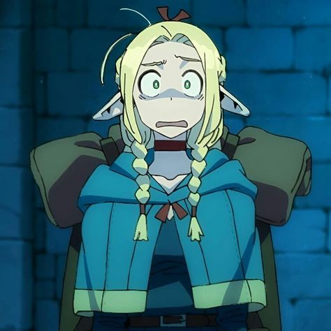 Marcille Donato Fanart, Marcille Wallpaper, Delicious In Dungeon Icons, Marcille Dungeon Meshi, Marcille Donato, Illustration Practice, Dungeon Meshi, Silly Faces, Anime Pictures