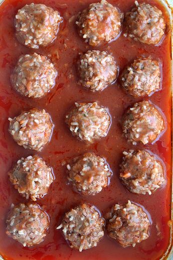 Classic Porcupine Meatballs are a perfect winter meal, so comforting and family friendly. Who doesn Porkepine Meatballs Ground Beef, Turkey Porcupine Meatballs, Porkipine Meatballs Ground Beef, Porcupine Meatballs Easy Tomato Soup, Porcupine Meatballs Rice A Roni, Porcupine Balls Recipe, Porcupine Meatballs Oven, Porkipine Meatballs, Porkepine Meatballs