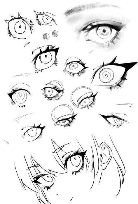 How To Draw Eyelashes, Eye Drawing Tutorials, Drawing Lessons, Anime Eyes, Art Poses, Art Tutorials Drawing, Eye Art, Art Inspiration Drawing, Eye Drawing