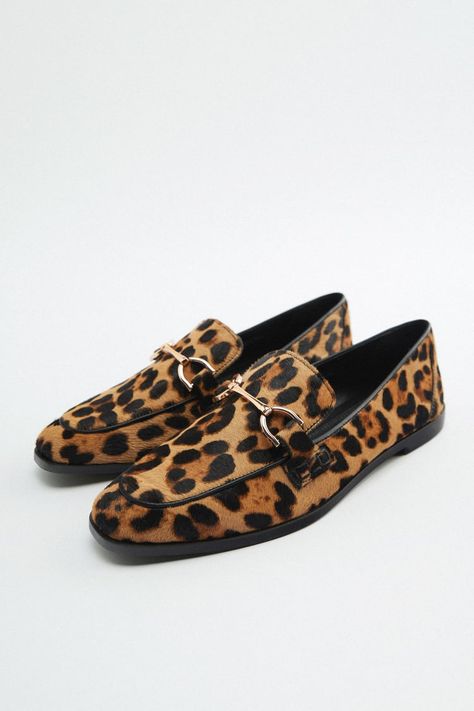 Leopard Loafers Outfit, Animal Print Loafers, Leopard Print Loafers, Metallic Loafers, Leopard Loafers, Fashion Shoes Boots, Shoe Boot Sandals, Loafer Mules, Suede Loafers