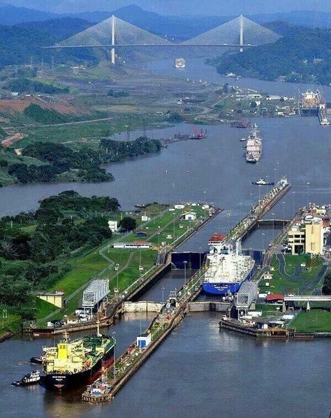 Panama Panama Canal Cruise, Panama Travel, Cruise Europe, Panama Canal, Panama City, Panama City Panama, Central America, Aerial View, Cruises