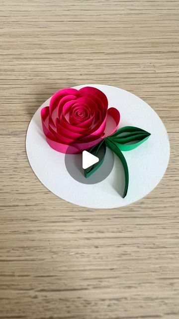 Quilled Roses, Roses Flower, Good Things Take Time, Art Space, Quilling Art, Paper Artist, Origami Crafts, Paper Quilling, Flower Making