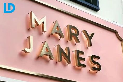 Sign Board Design Store Fronts, Salon Signs Store Fronts, Store Signage Design Outdoor, Signage Design Outdoor Shop Fronts, Boutique Exterior Store Front Sign, Shop Front Signage Lighting, Storefront Signage Shop Signs, Store Front Signs, Store Front Signage