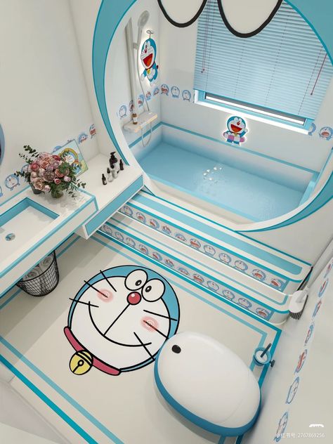 Doraemon Room, Teenager Bedroom Design, Indian Bedroom Decor, Cool Room Designs, Iphone Wallpaper Cat, Whimsical Furniture, Wall Art Diy Paint, Smart Home Design, House Furniture Design