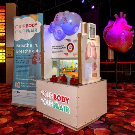 Exhibits - The Health Museum Family Science Night, Museum Interactive, Nonprofit Website, Houston Art, Donate Life, Merit Badge, Science Museum, Body Systems, Board Of Directors