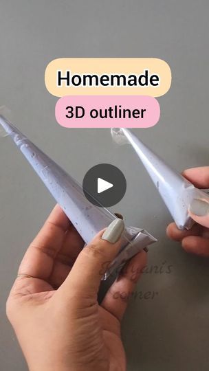 89K views · 6.3K reactions | Homemade 3d outliner 🤩...Watch step by step tutorial is on my youtube channel "Kalyani's corner" link given in my bio ❤️ 
.
.
.
.
.
.
.
.
#Kalyaniscorner #artist #artistsoninstagram #artandcraft #artwork #art #artoftheday #reelvideo #reelsinstagram #reelsinsta #reelsindia #reels #reelsvideo #trending #trendingcrafts #trendingreels #diyprojects #diy #diycrafts #craftideas #bestoutofwaste #viralreels #viralvideos #lippanart #homemade #handmade #giftideas #mosaic #homedecor | ardhi.kalyani (𝓐𝓶𝓶𝓾𝓵𝓾) | Arjun, Jatin-Lalit · Give It All Away (Jaane Jaana) 3d Outliner Art, Trending Crafts, Homemade Art, Best Out Of Waste, Craft Tools, Air Dry Clay, Backyard Landscaping Designs, My Youtube Channel, Texture Art