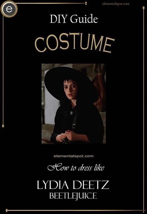 Lydia Deetz Diy Costume, Lydia Deetz Costume Black, Diy Lydia Deetz Costume, Lydia Deetz Costume, Lydia Deetz Cosplay, Black Button Up Cardigan, Lydia Beetlejuice, Lydia Deetz, Cardigan Dress