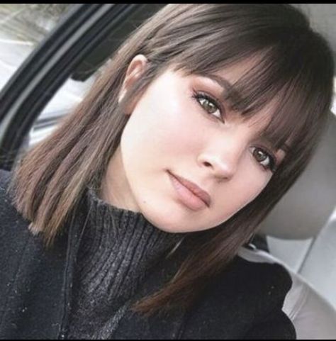 Haircut Bob, Medium Length Hair With Bangs, Medium Length Hair Straight, Bangs Bob, Bob Haircut With Bangs, Long Bob Haircuts, Short Straight Hair, Short Bob Haircuts, Long Bob Hairstyles