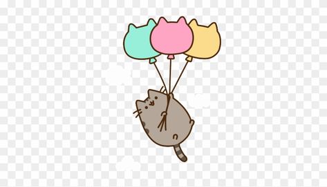 Pusheen Gif, Sleeping Gif, Cat Balloons, Pusheen The Cat, Pusheen Cute, Pusheen Cat, Frankenstein Halloween, Cat Clipart, Unicorn Cat