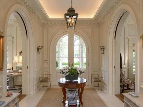 Arched Doorways, The Enchanted Home, Villa Plan, Enchanted Home, Mediterranean Home, Mediterranean Homes, Dream House Interior, Entrance Hall, House Inspo