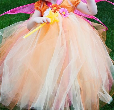 Easy Fairy costume {tutu dress tutorial} | BeingBrook Easy Fairy Costume, Tutu Dress Tutorial, Lavender Sunset, Diy Tutu Dress, Fairy Costume Diy, Yellow Fairy, Robe Diy, Sunset Purple, Diy Tutu