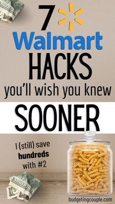 Walmart Hacks, Walmart Hack, Saving Money Frugal Living, Cheap Living, Couple Budgeting, Saving Hacks, Money Frugal, Money Budgeting, Best Money Saving Tips