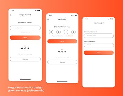 Check out new work on my @Behance profile: "Forgot Password UI design" http://be.net/gallery/147959721/Forgot-Password-UI-design Reset Password Ui Design, Forgot Password Ui Mobile App, Forget Password Ui Design, Forgot Password Ui, Profile App, Juice Logo, Login Screen, Ui Website, Ux Mobile