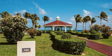 Tucan Gazebo wedding venue in Moon Palace Cancun - Mexico Cancun Mexico Moon Palace, Palace Decor, Venue For Wedding, Moon Palace Cancun, Cancun Destination Wedding, Moon Palace, Gazebo Wedding, Riviera Maya Mexico, Wedding Prices