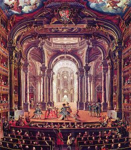 Introduction to the Baroque Period | Take Note Teatro Regio, Theatre Pictures, 18th Century Paintings, Baroque Painting, A Night At The Opera, Baroque Art, Rococo Style, Phantom Of The Opera, Turin