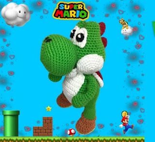 PATRONES AMIGURUMI GRATIS: PATRON GRATIS YOSHI |SUPER MARIO BROS AMIGURUMI 58455 Mario Bros., Super Mario Bros, Mario Bros, Super Mario, Mario, Amigurumi, Crochet