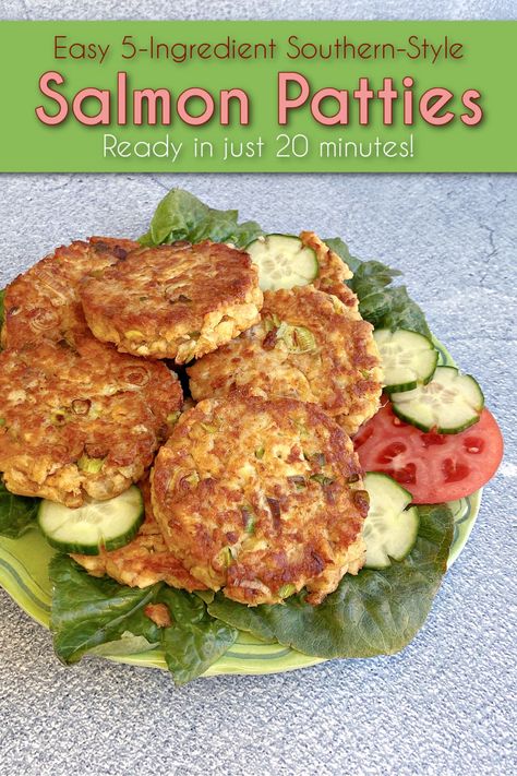 Old Bay Salmon Patties, Canned Pink Salmon Recipes, Recession Recipes, Salmon Patties With Crackers, Hawaiian Rice, Easy Salmon Patties, Southern Salmon Patties, Salmon Croquettes Recipe, Canned Salmon Patties