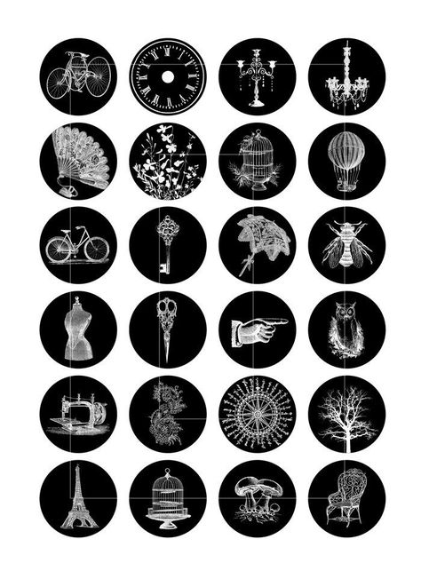 Vintage Silhouette Collage Sheet: 12-20mm Printable Circle Images, Instant🎨#Goth_Highlight_Covers #Goth_Instagram_Highlight_Covers #Goth_Highlights #Printable_Circles Goth Highlight Covers, Goth Instagram Highlight Covers, Goth Highlights, Pastel Highlights, Printable Circles, Circle Images, Insta Icon, Vintage Silhouette, Highlighter Makeup