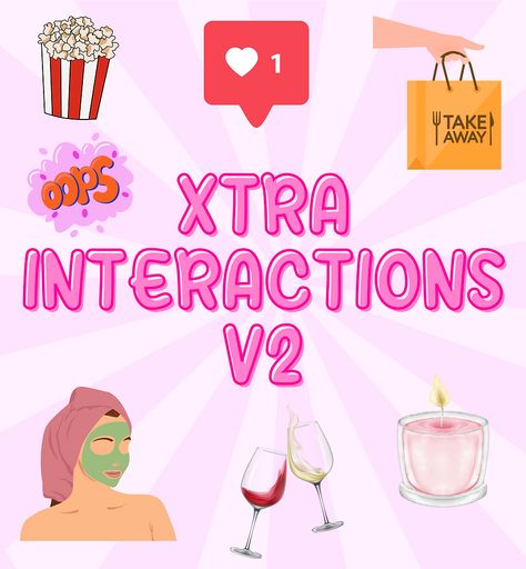 XTRA Interactions V2 MOD Sims 4 mods cc custom content social beauty health fitness Sims 4 Jobs, Snappy Comebacks, Backhanded Compliment, Elements Of Drama, Sims 4 Traits, Sims 4 Gameplay, Sims 4 Mods Clothes, Sims 4 Cas, Sims 4 Game