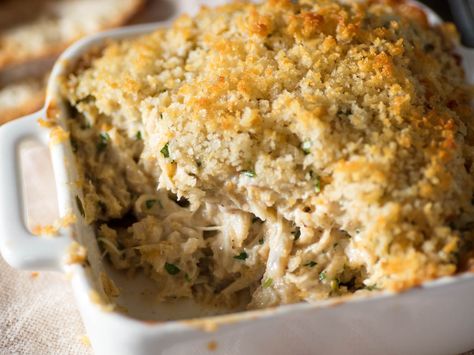 Crab Cake Casserole, Creamy Crab Dip, Crab Casserole, Crab Imperial, Bread Crumbs Recipe, Maryland Crab Cakes, Hot Crab Dip, Creamy Crab, Maryland Crabs