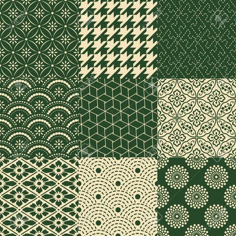 Asian Design Pattern, Clothing Fabric Patterns, Japanese Tile, Chinese Pattern, Batik Pattern, Asian Design, Graphic Design Lessons, Japanese Textiles, Chinese Patterns