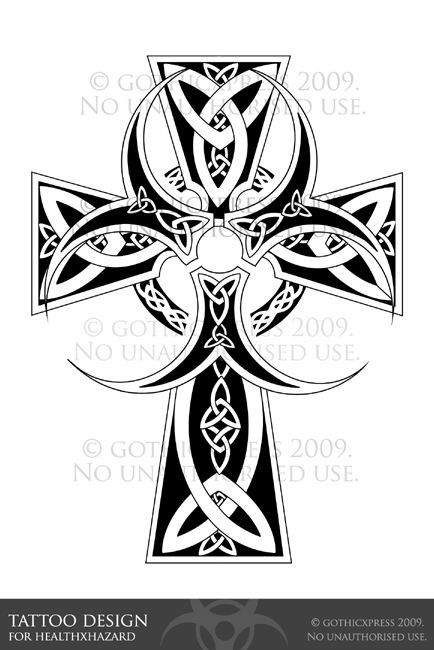 Celtic Cross Tattoo, Tattoo Cross, Cross Drawing, Biohazard Symbol, Celtic Cross Tattoos, Irish Tattoos, Cross Tattoo For Men, Cross Tattoos, Celtic Tattoo