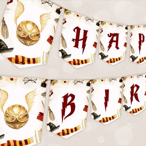 Birthday party banner