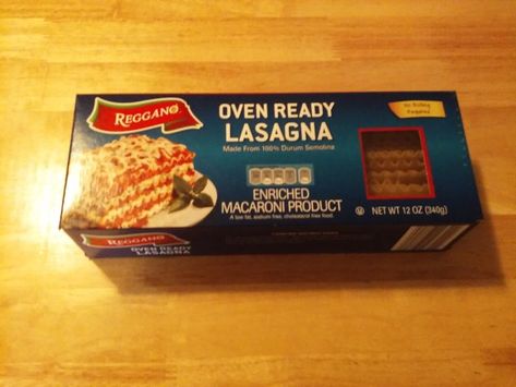 Reggano Oven Ready Lasagna Noodles (and Recipe Review) | ALDI REVIEWER Lasagna Recipe With Oven Ready Noodles, Oven Ready Lasagna Recipe, Lasagna Oven Ready Noodles, Recipes With Lasagna Noodles, Recipes Lasagna, Oven Ready Lasagna, No Boil Lasagna, Baked Lasagna, Lasagna Ingredients