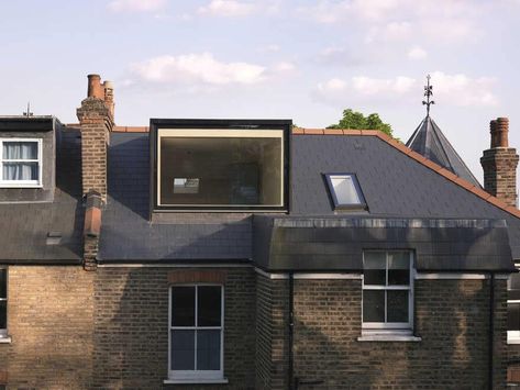 Dormer Architecture, Modern Dormer Window, Modern Dormer, Dormer Ideas, Loft Exterior, Loft Extension, Dormer Loft Conversion, Architecture Today, Roof Extension